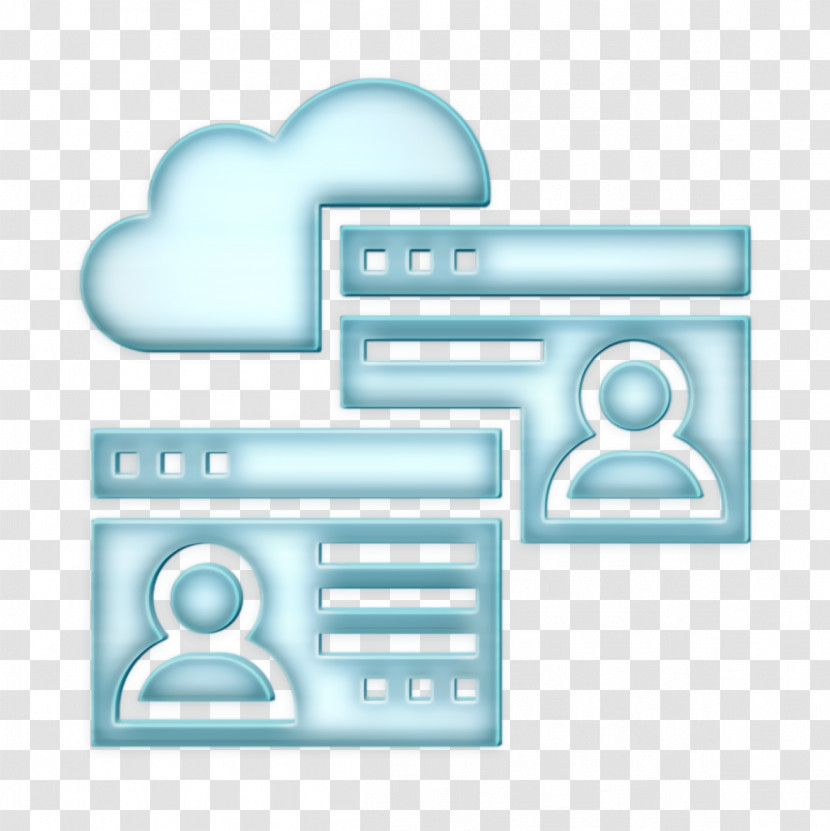 Computing Icon Platform Icon Big Data Icon Transparent PNG
