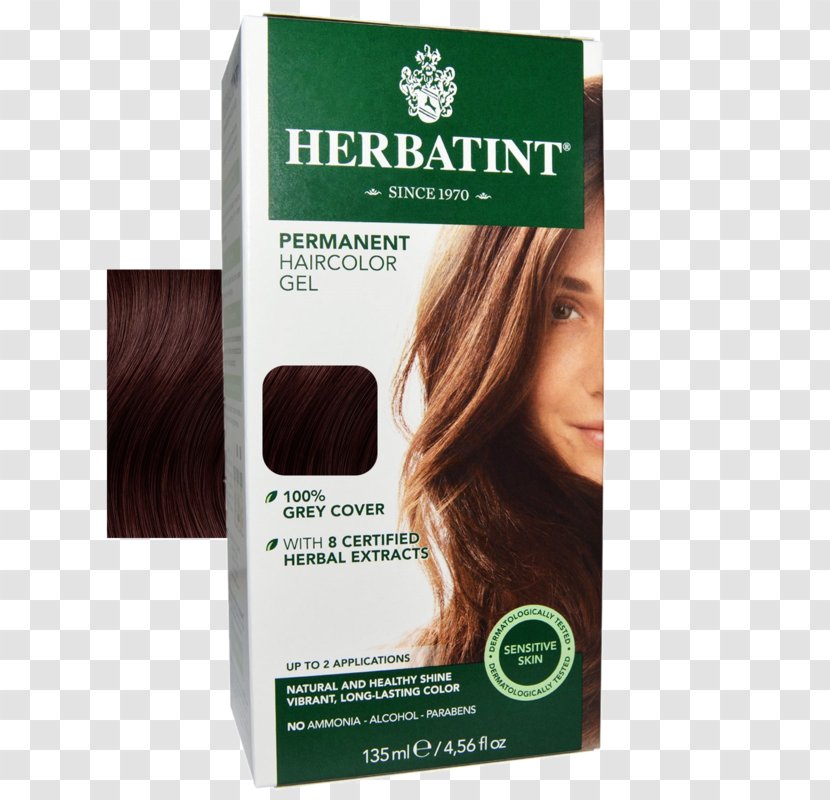 Hair Coloring Chestnut Mahogany Human Color - Styling Products - Light Independent Reactions Transparent PNG