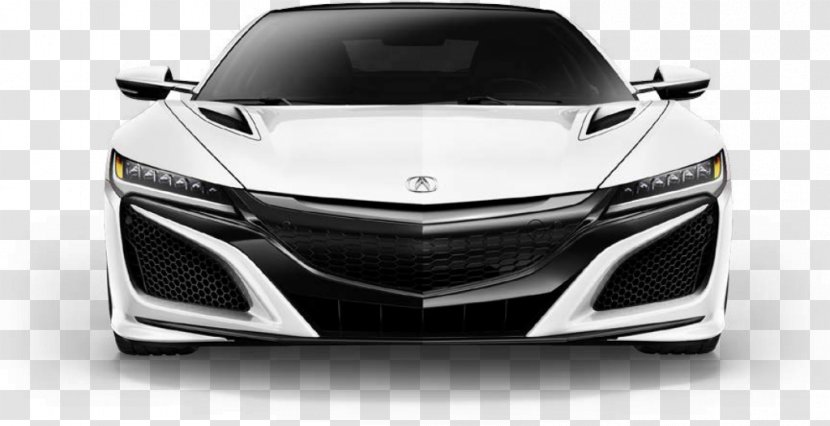 2018 Acura NSX 2017 Sports Car - Motor Vehicle Transparent PNG