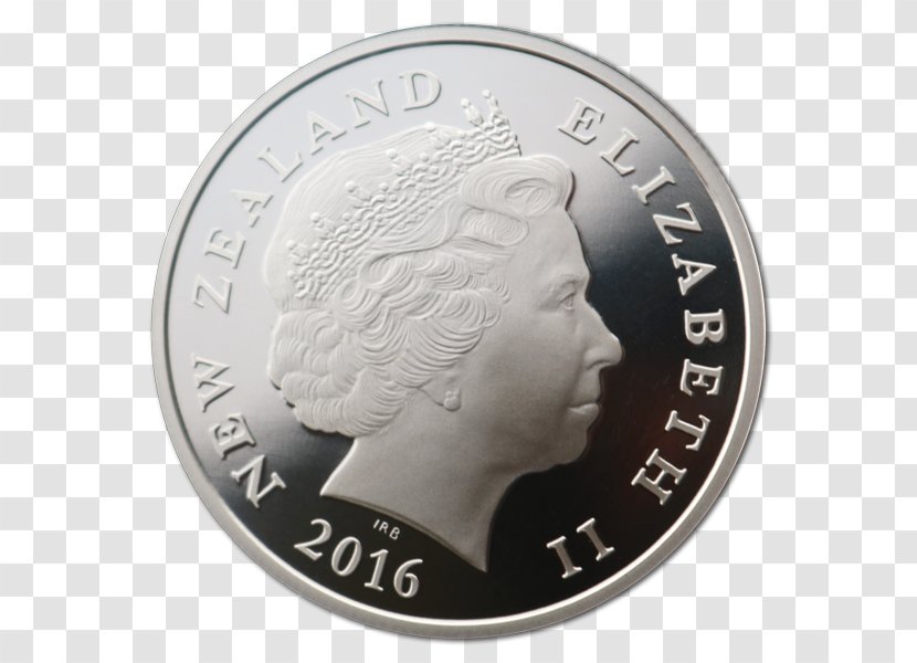 New Zealand One-dollar Coin Silver Dollar - Cartoon Transparent PNG