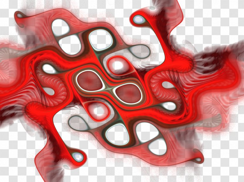 Jaw Organism - Red - Design Transparent PNG