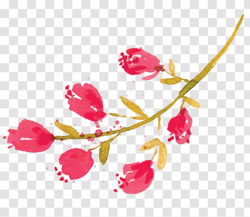 Cherry Blossom Cartoon - Petal - Bud Transparent PNG
