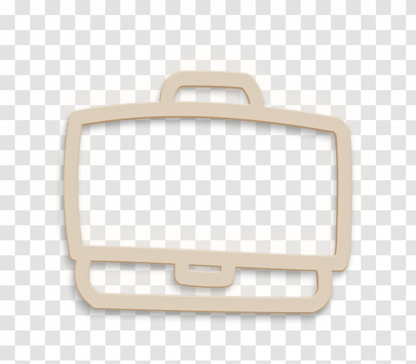 Hand Drawn Icon Suitcase Icon Suitcase Hand Drawn Symbol Icon Transparent PNG