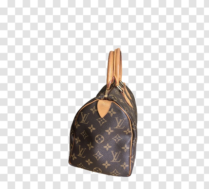 Handbag Louis Vuitton Leather Monogram Messenger Bags - Brown Transparent PNG