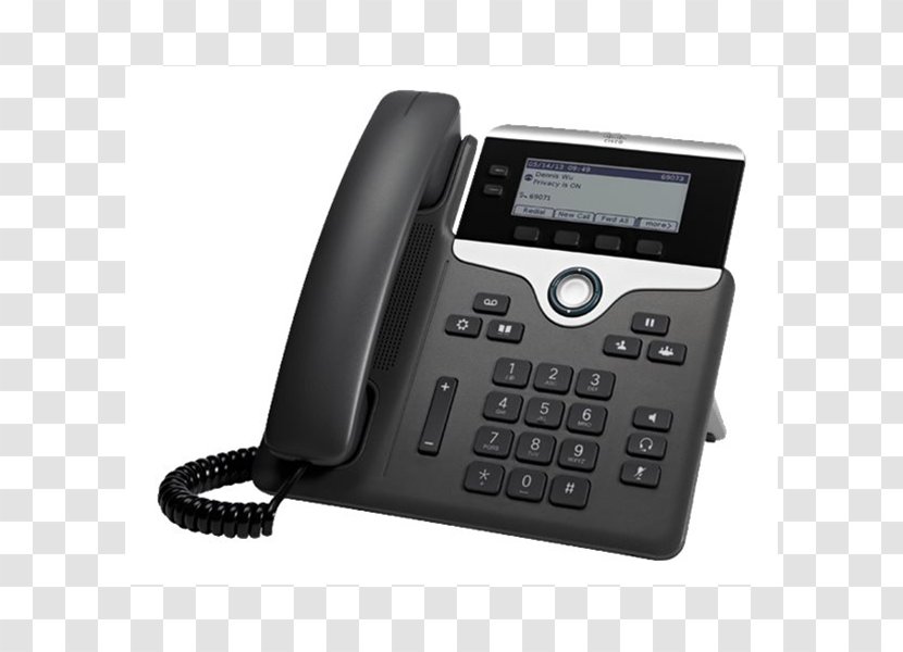 VoIP Phone Session Initiation Protocol Voice Over IP Cisco Systems 7821 - Caller Id - Discovery Transparent PNG