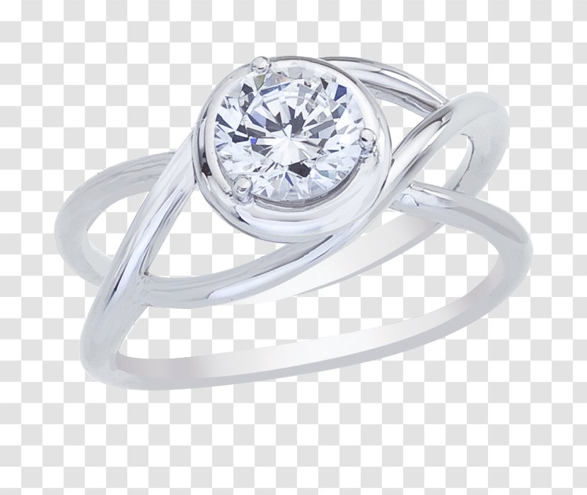 Silver Wedding Ring Body Jewellery Platinum Transparent PNG
