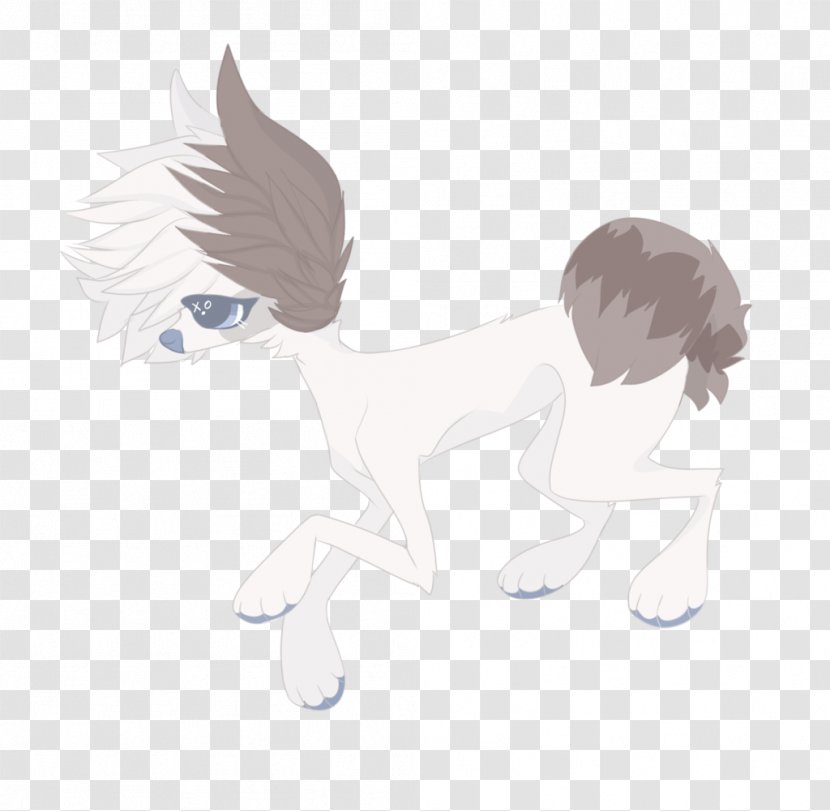 Cat Dog Paw Horse Mammal - Cartoon Transparent PNG