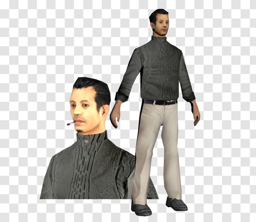 San Andreas Multiplayer Grand Theft Auto: Tuxedo Polo Neck Triad - Standing - Samp Transparent PNG