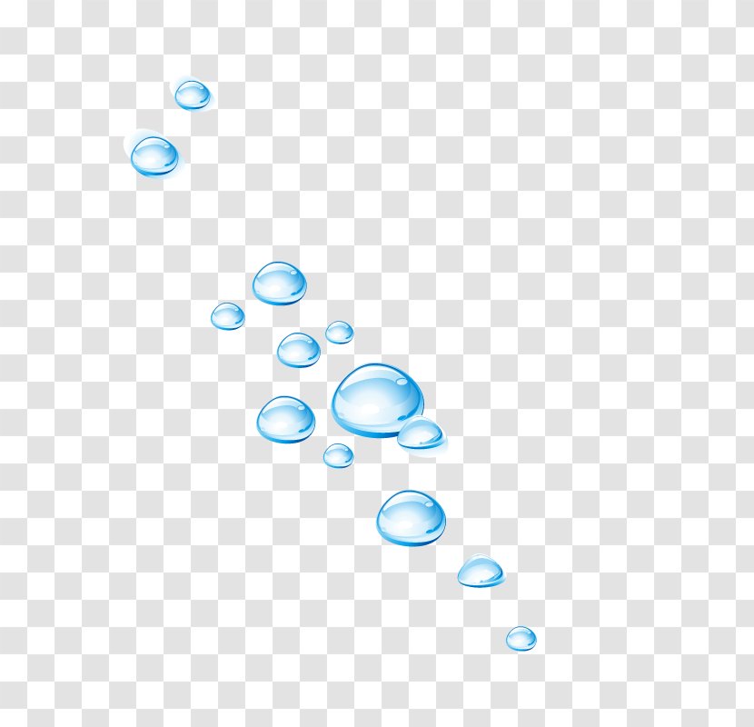 Water Drop Euclidean Vector - Droplets Transparent PNG