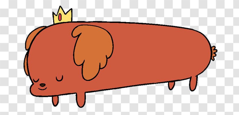 Hot Dog Finn The Human Princess Bubblegum Jake - Pig Like Mammal Transparent PNG