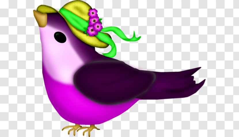 Bird Purple - Fictional Character - Birdie Transparent PNG
