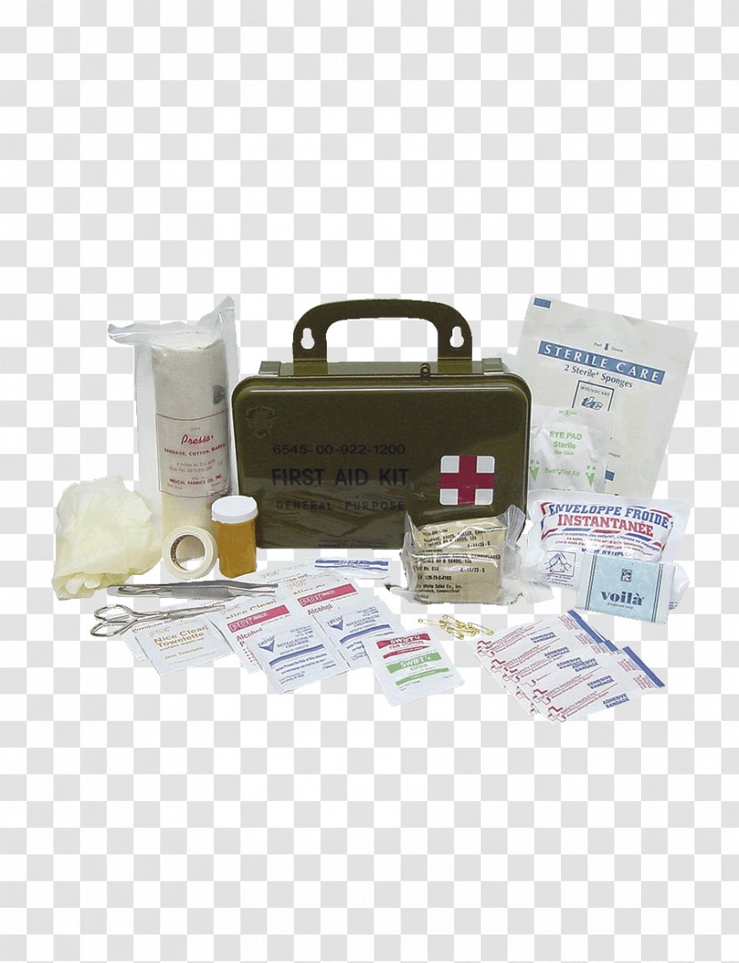 First Aid Kits Supplies Goggles Military Bag - Kit Transparent PNG