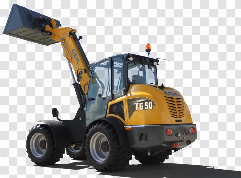 Loader Gehl Company Telescopic Handler Heavy Machinery Articulated Vehicle - Bulldozer Transparent PNG
