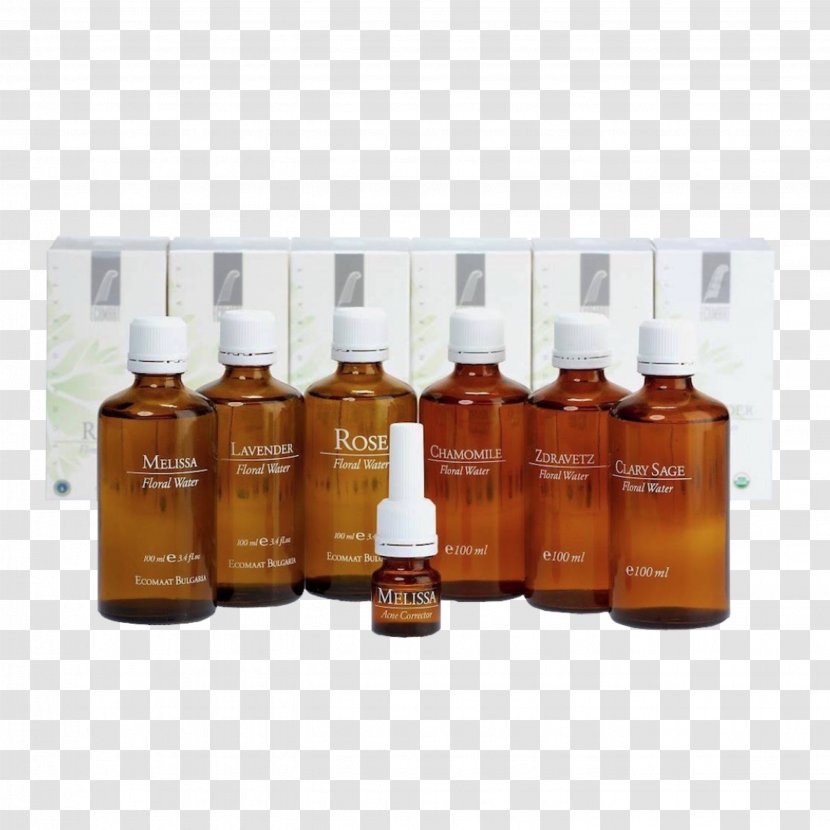 Ecomaat Ltd. Cosmetics Toner Liquid Natural Skin Care - Glass Bottle - Chamomile Oil Transparent PNG