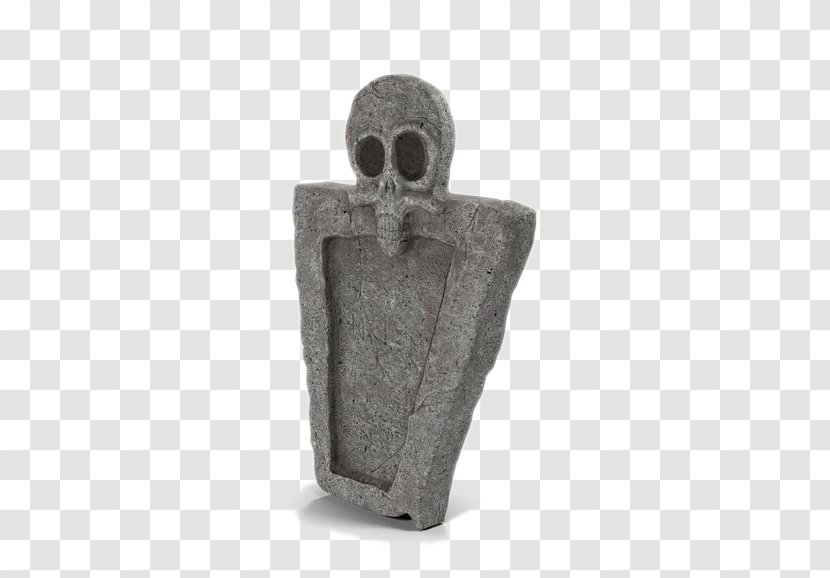 Headstone Icon - Skeleton Tombstone Transparent PNG