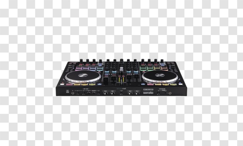 Reloop Terminal Mix 8 Audio Mixers DJ Controller Disc Jockey - Record Player - Serato Research Transparent PNG