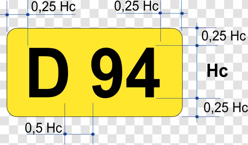 Traffic Sign Cartouche Road Number Code Transparent PNG