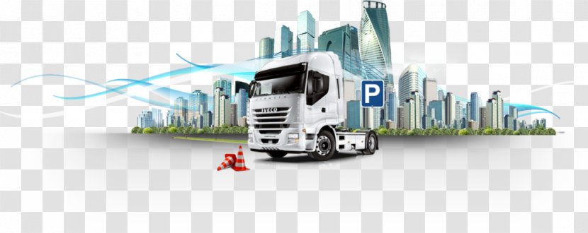 Logistics Cargo Transport Truck DHL EXPRESS Transparent PNG