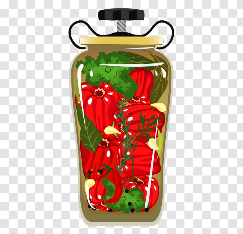 Cayenne Pepper Chili Tabasco Clip Art Vegetable - Holiday Ornament - Canning Abstract Canned Fruit Transparent PNG