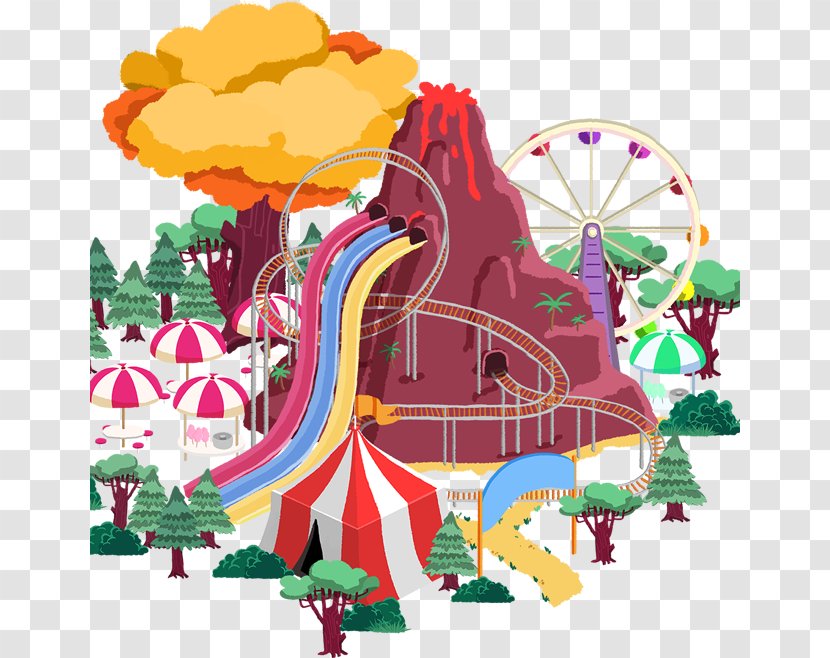 Amusement Park Economy Child Clip Art - Luna Transparent PNG