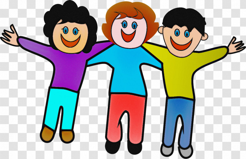 People Cartoon Social Group Youth Fun Transparent PNG