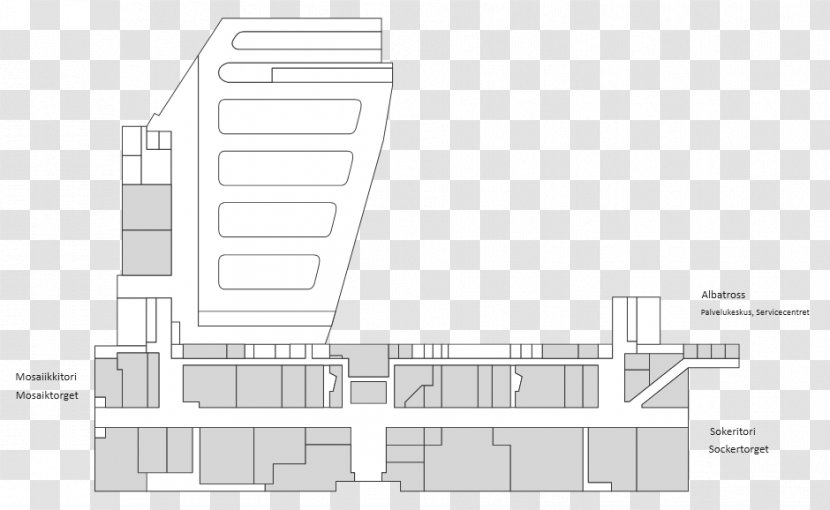 Architecture Facade Floor Plan - Structure - Design Transparent PNG