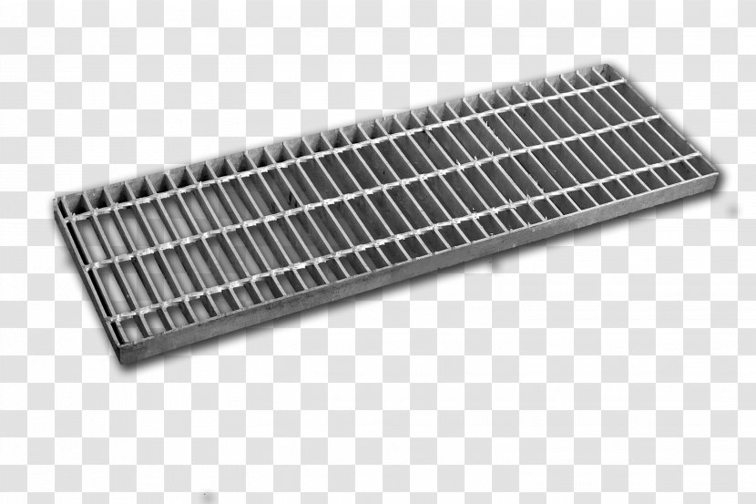 Barbecue Trench Drain Steel Grating Charcoal - Material Transparent PNG