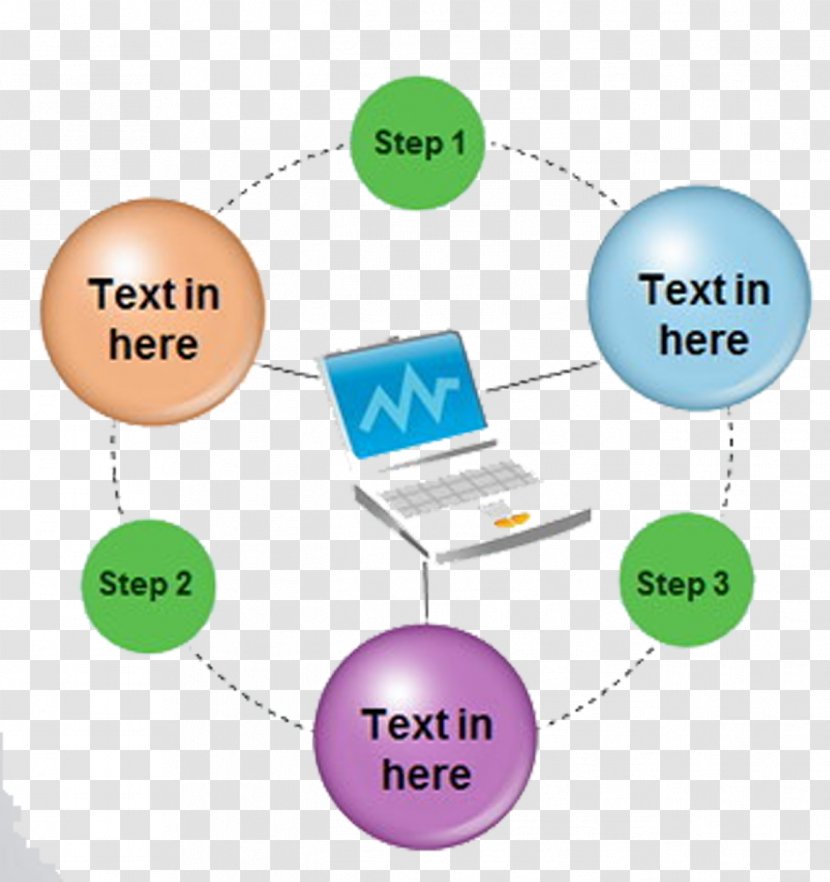 Flowchart Microsoft PowerPoint Template Icon - Reversal Film - Creative Business PPT Material Transparent PNG