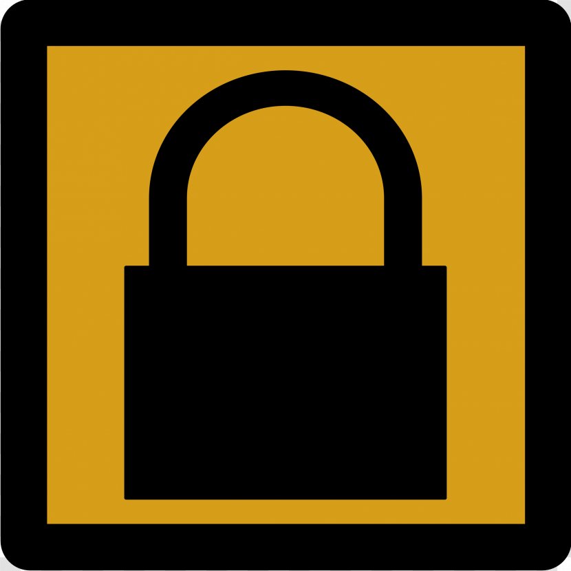 Padlock Clip Art - Rectangle Transparent PNG