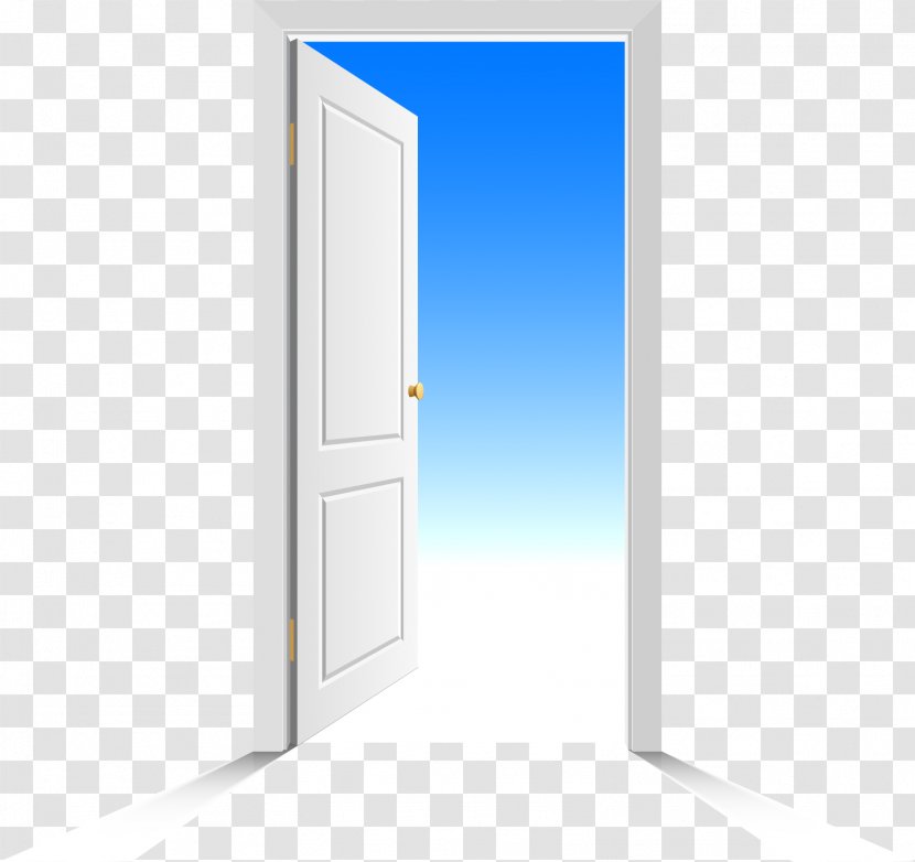 Door Computer File - Window - Vector Painted Open Transparent PNG