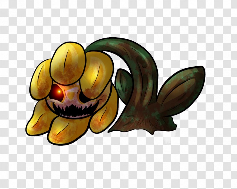 Undertale Flowey Video Games Toriel Fan Art - Invertebrate - Flag Transparent PNG