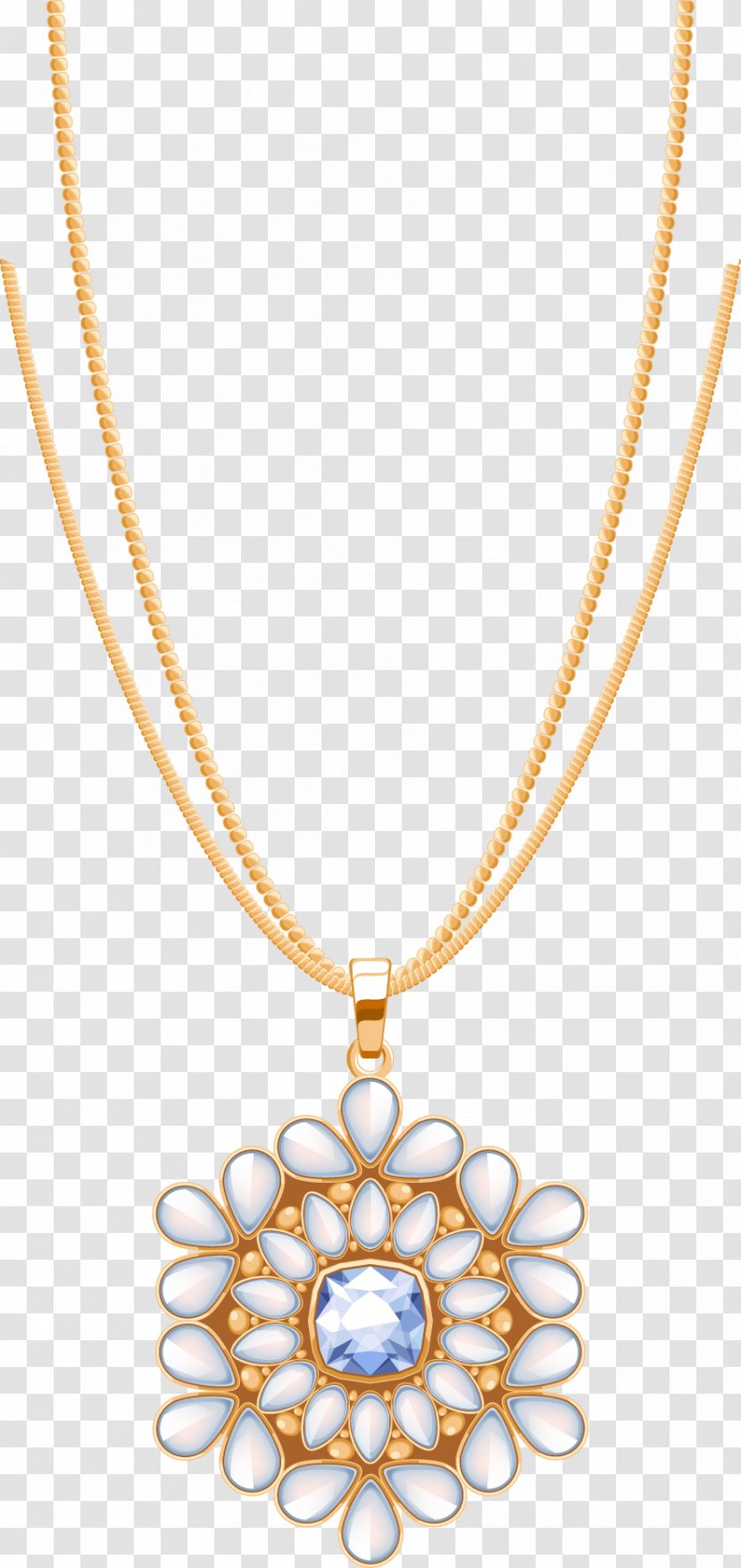 Locket Necklace Jewellery Diamond - Dazzling Jewelry Transparent PNG