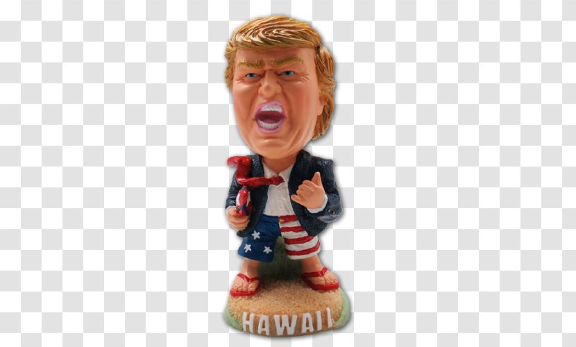 Hawaii Donald Trump 2017 Presidential Inauguration Bobblehead Doll - Dashboard Transparent PNG