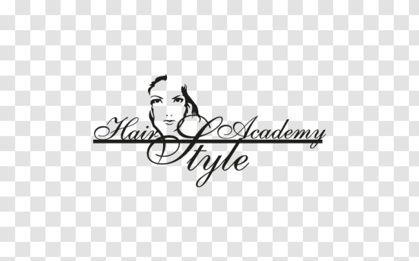 Logo Hairstyle Cosmetics - Calligraphy - Design Transparent PNG