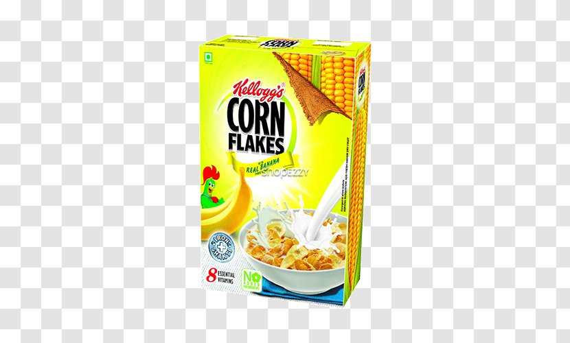 Corn Flakes Breakfast Cereal Kellogg's Banana Transparent PNG