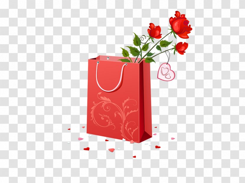 Wedding Invitation Anniversary Wish Happiness - Greeting - Rose Gift Box Transparent PNG