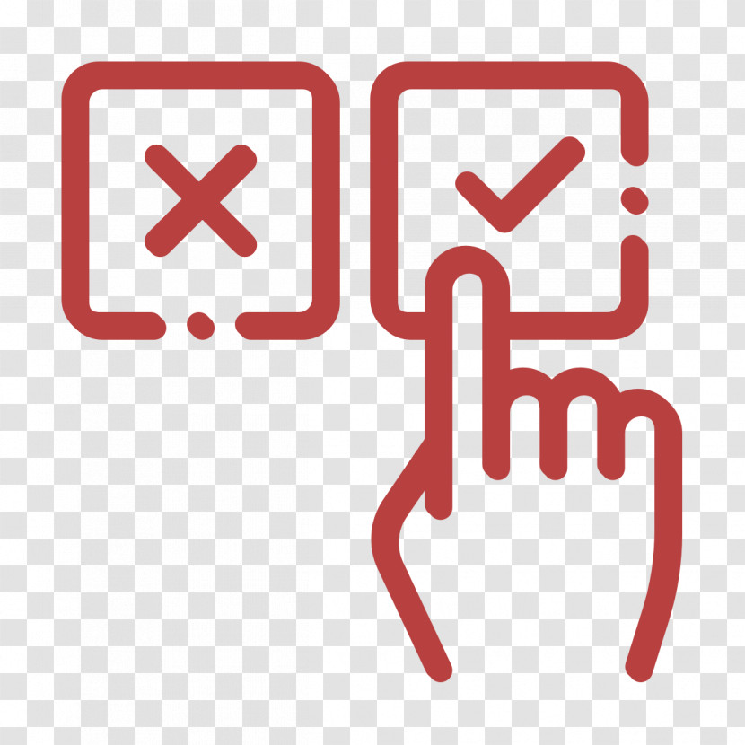 Voting Elections Icon Ok Icon Yes Icon Transparent PNG