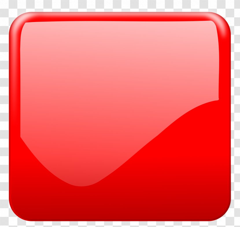 Button Red Clip Art - Color - Cliparts Transparent PNG