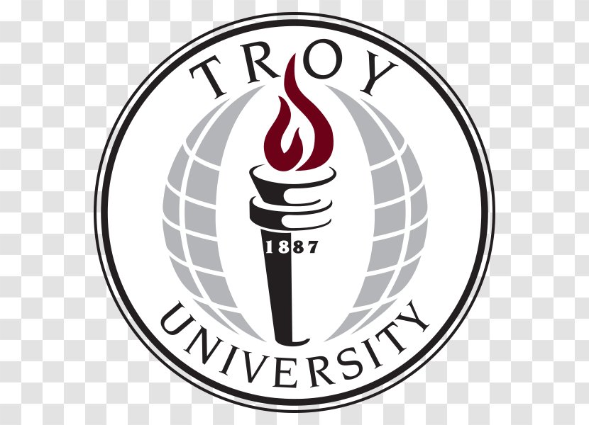 Troy University At Dothan Trojans Football Master's Degree - College - Graduated Transparent PNG