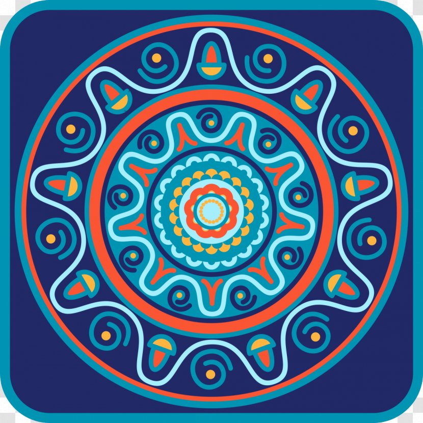 Mandala Coloring Book Symbol Human Physical Appearance - Rangoli Transparent PNG