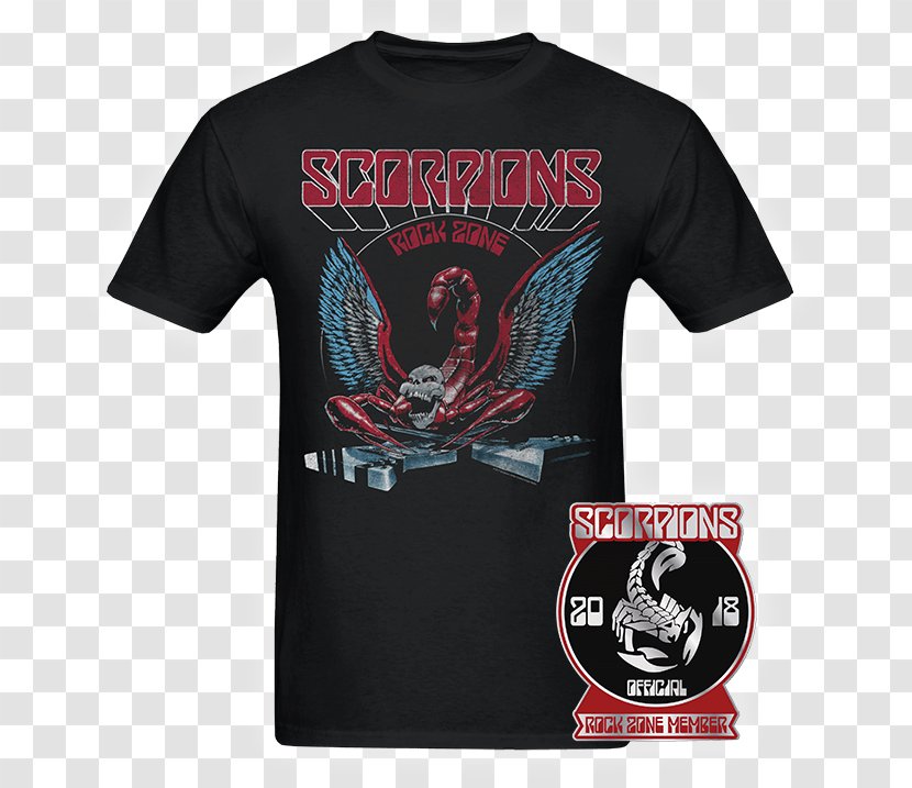 T-shirt Scorpions In Trance - Tshirt Transparent PNG