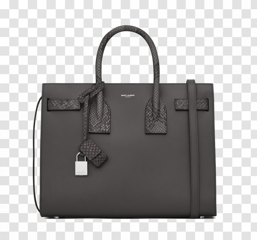 Handbag Yves Saint Laurent Leather Tote Bag - Shoulder - Elegant Fashion Women's Backpack Transparent PNG