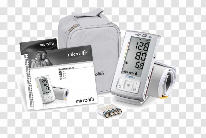 Microlife Corporation Atrial Fibrillation Blood Pressure Sphygmomanometer Stethoscope - Medicine - Brat Transparent PNG