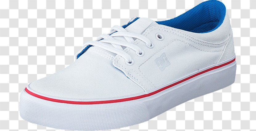 Sneakers Slipper DC Shoes White - Blue - Dc Transparent PNG