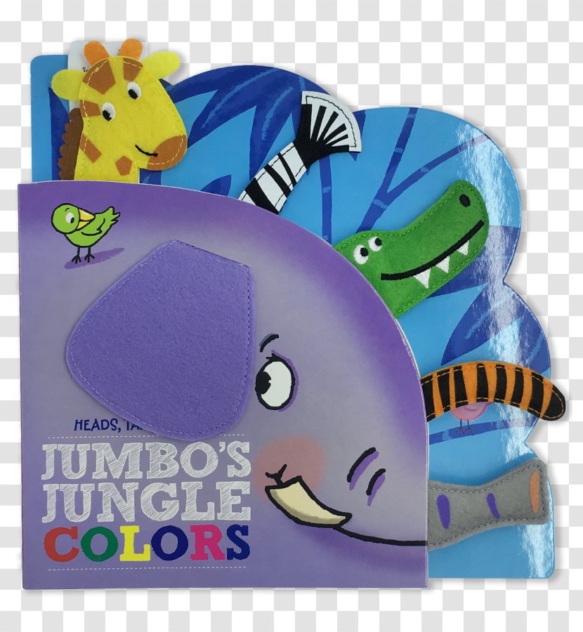 Jumbo's Jungle: Colors Heads, Tails & Noses: Jungle Colours Purple Toy Font Transparent PNG