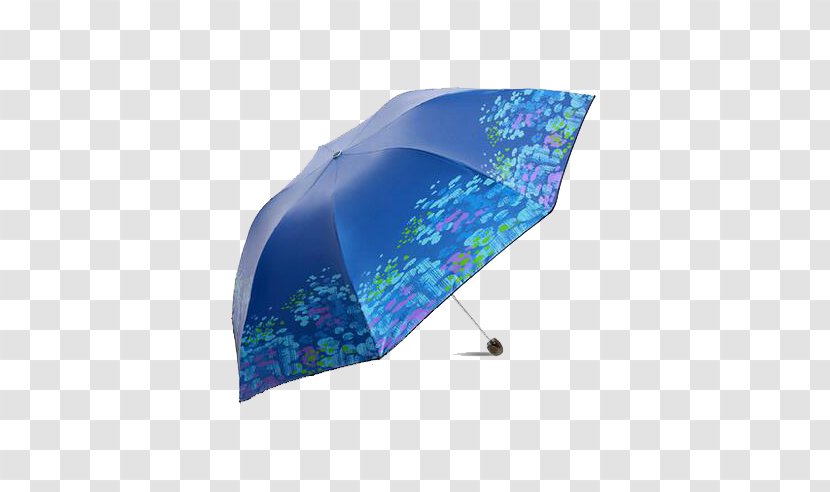 Xihu District, Hangzhou Umbrella Blue - Television - Pattern Transparent PNG