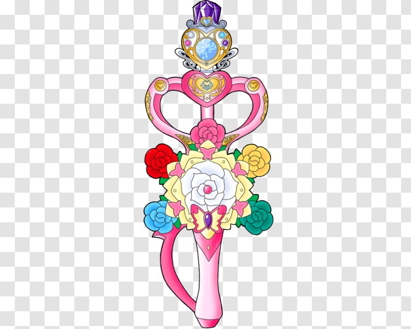 Pretty Cure Nozomi Yumehara Rin Natsuki Foil Television Show - Weapon - Tattoo Transparent PNG