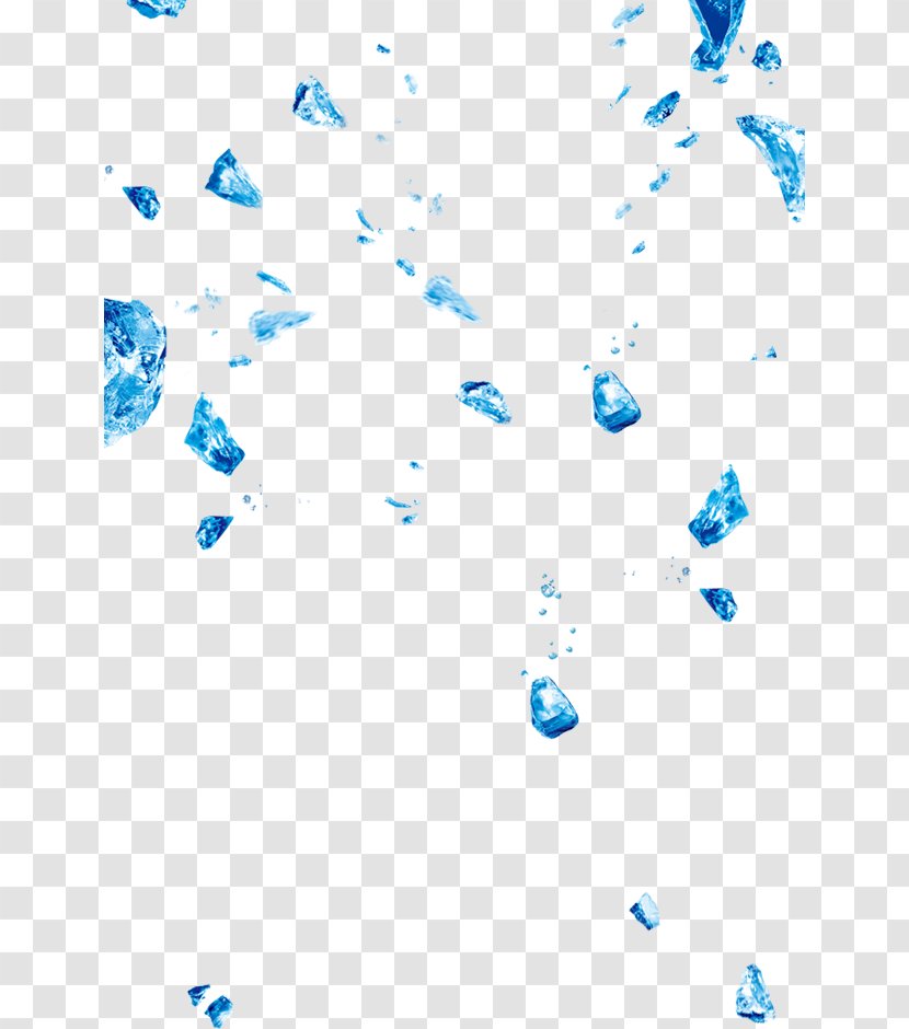 Ice Cube Blue - Organism Transparent PNG