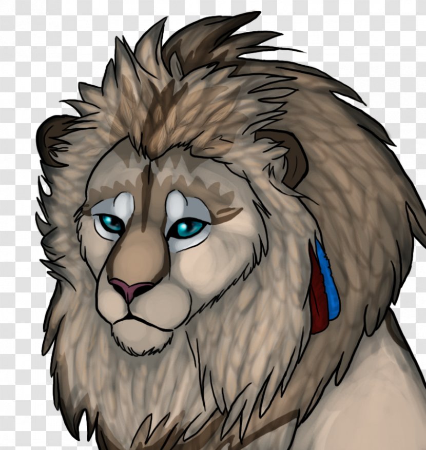 Whiskers Lion Cat Snout - Nose Transparent PNG