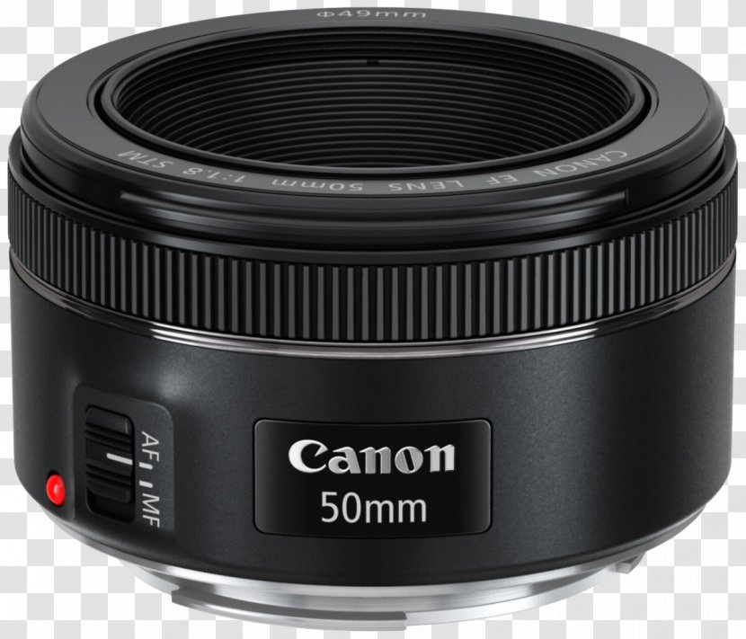 Canon EF 50mm Lens Mount Nikon AF Nikkor 50 Mm F/1.8D EOS - Camera Transparent PNG